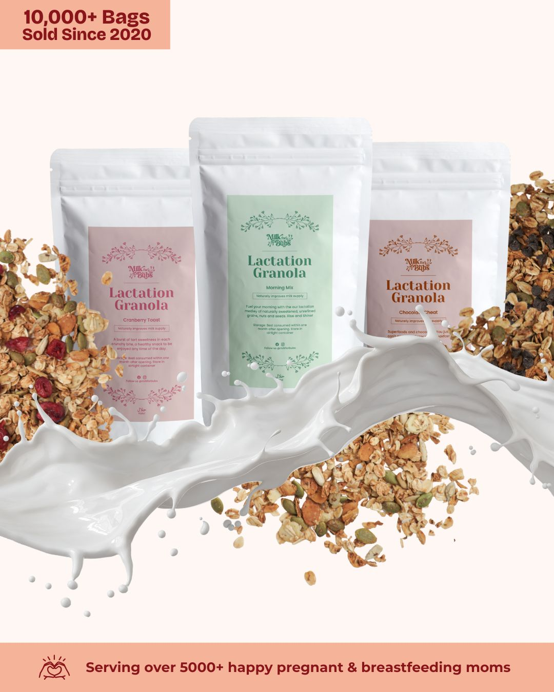 HEALTH N HAPPINESS LACTATION GRANOLA 250G